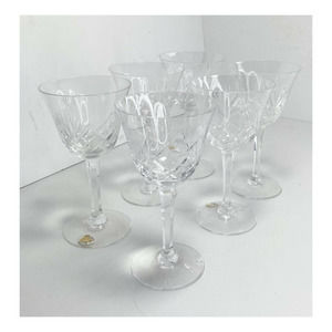 Tritschler Winterhal STRAUB, Set of 6 Claret/Red Wine Glasses, 6” Etched